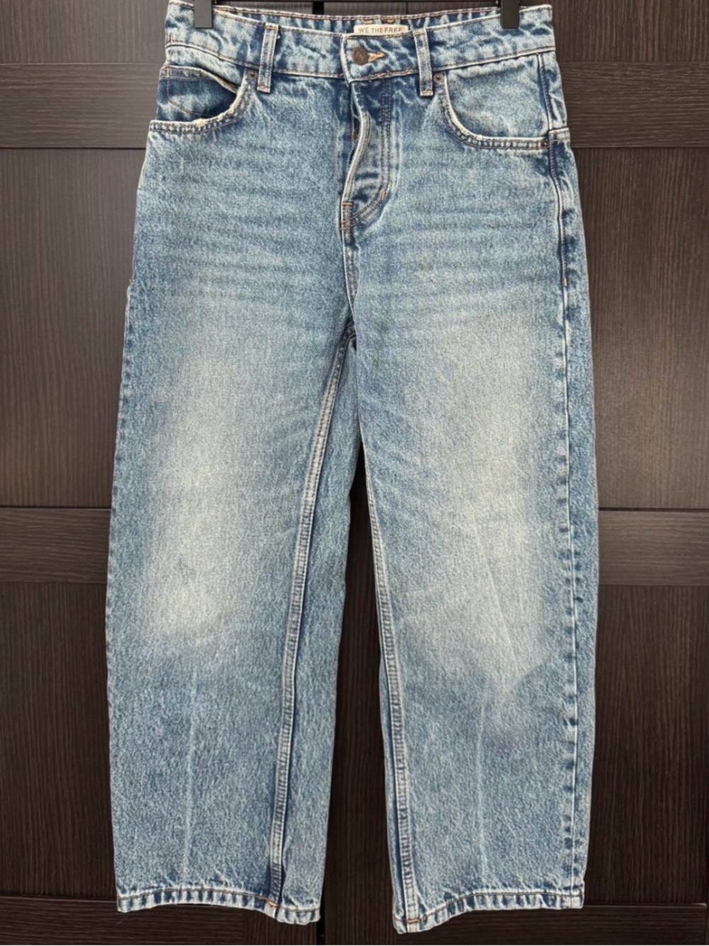 We The Free Deep Trance Dropped Boyfriend Jeans Size 24